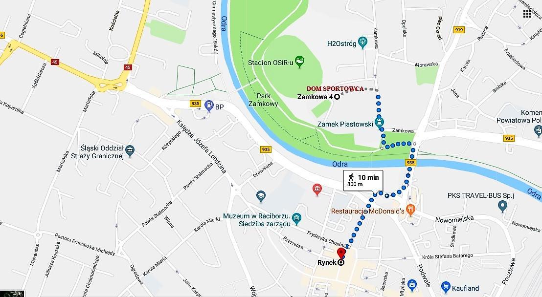 Dom Sportowca Bed & Breakfast Raciborz Luaran gambar